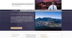 Desktop Screenshot of capetowndermatologist.com